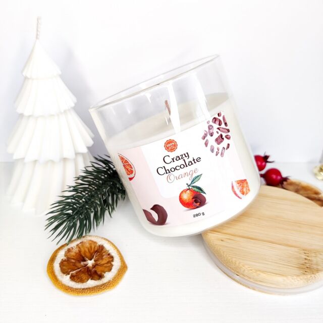Transformă sărbătorile de iarnă într-o experiență dulce și aromată cu Lumânarea Parfumată Crazy Chocolate Orange! 🍫🍊✨ 
Această lumânare îmbină aromele delicioase de ciocolată fină și portocale coapte pentru a crea o atmosferă caldă și revigorantă în casa ta.
 Dăruiește sau împărtășește bucuria sărbătorilor cu Crazy Chocolate Orange! 🎁🕯️🌟

🛒https://www.kandorspecialgifts.ro/produse/special-gifts/cadouri-de-craciun/lumanare-parfumata-christmas-morning-in-recipient-din-sticla-si-capac-din-bambus/

#lumânareparfumată  #cadou #craciun #cadoucraciun #sarbatori  #cearasoia #miresmedecraciun #cadouperfect #cadouparfumat #lumanaresoia #lumanareturnatamanual #pregatiricraciun #cadouhandmade #lumanareinrecipient #FitilLemn #aromadecraciun